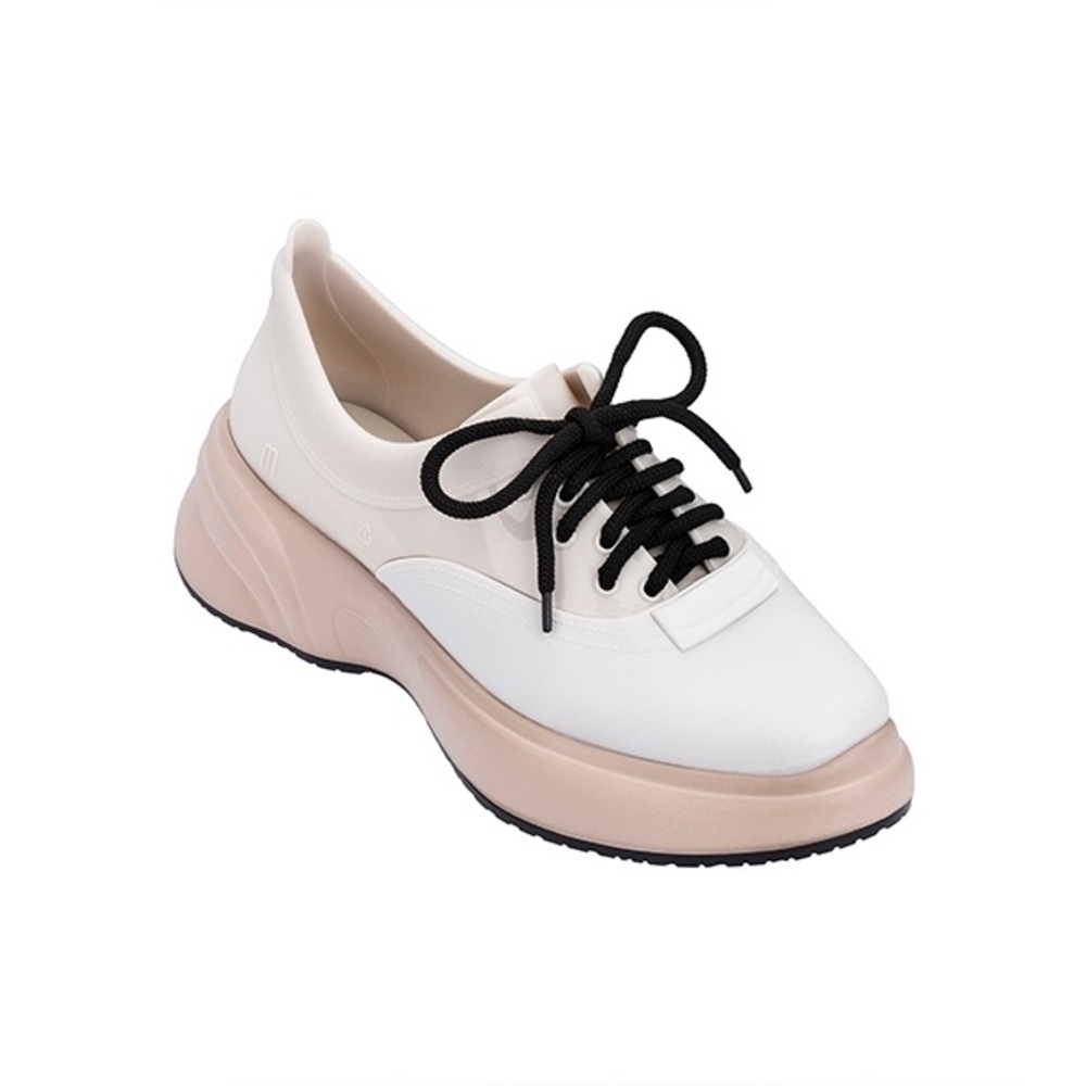 MELISSA | Ugly Sneaker Platform Sport Collection Women's Cream and Tan Sneakers